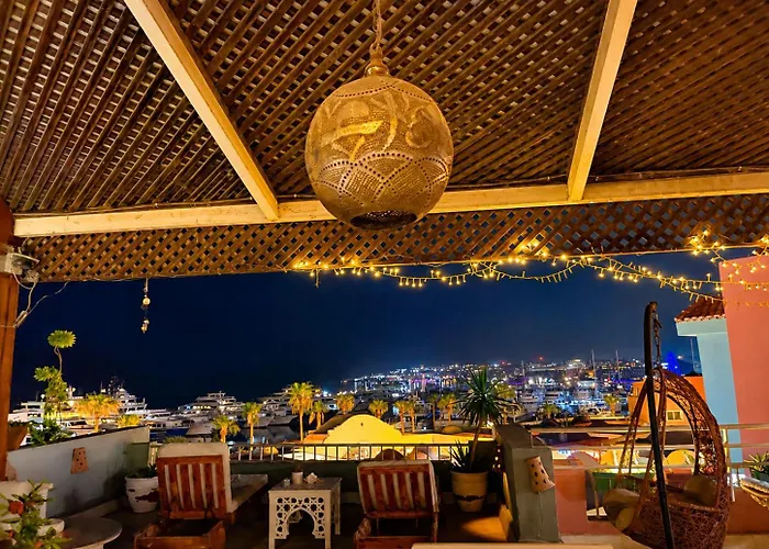 For Rent In Marina Sea View Private Panoramic Rooftop Terrace Hurghada