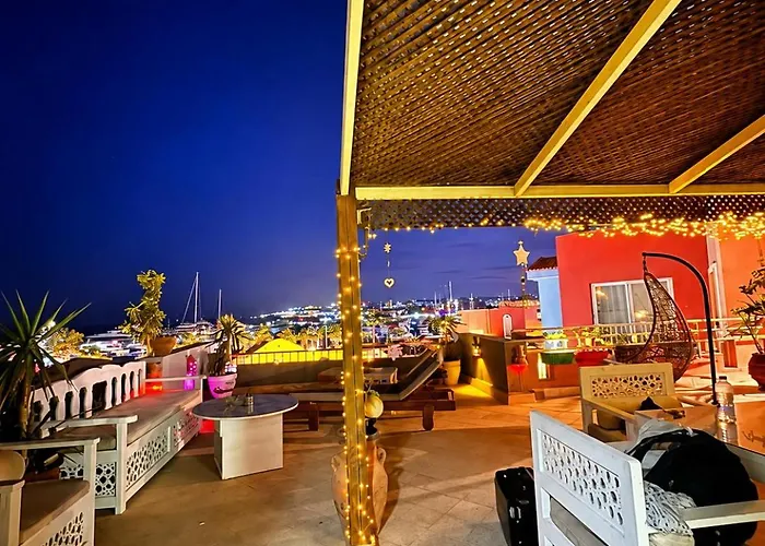 For Rent In Marina Sea View Private Panoramic Rooftop Terrace Apartment